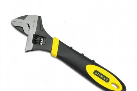 史丹利 90-949-23 双色柄铬钒钢活动扳手10